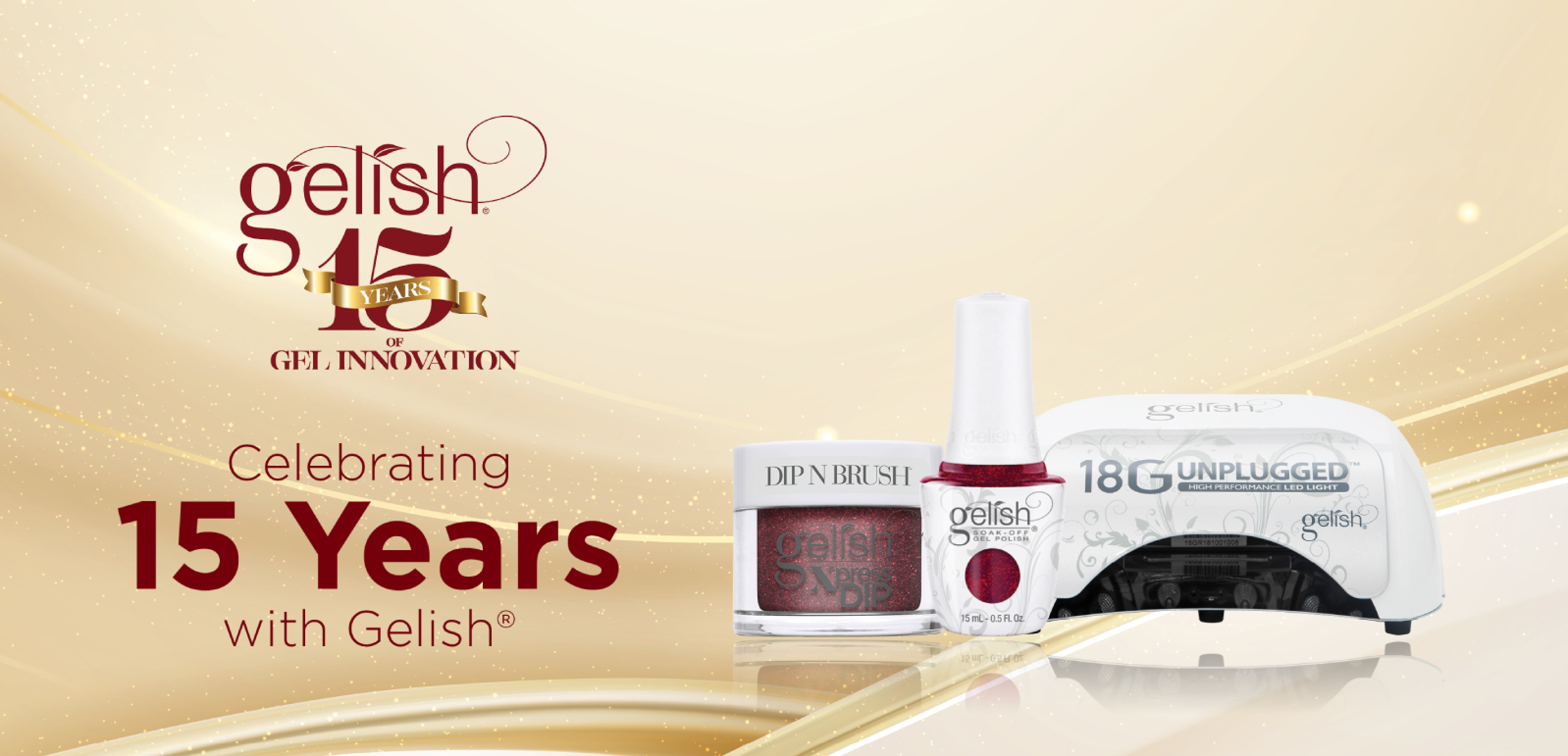 Gelish 15 Years of Gel Innovation